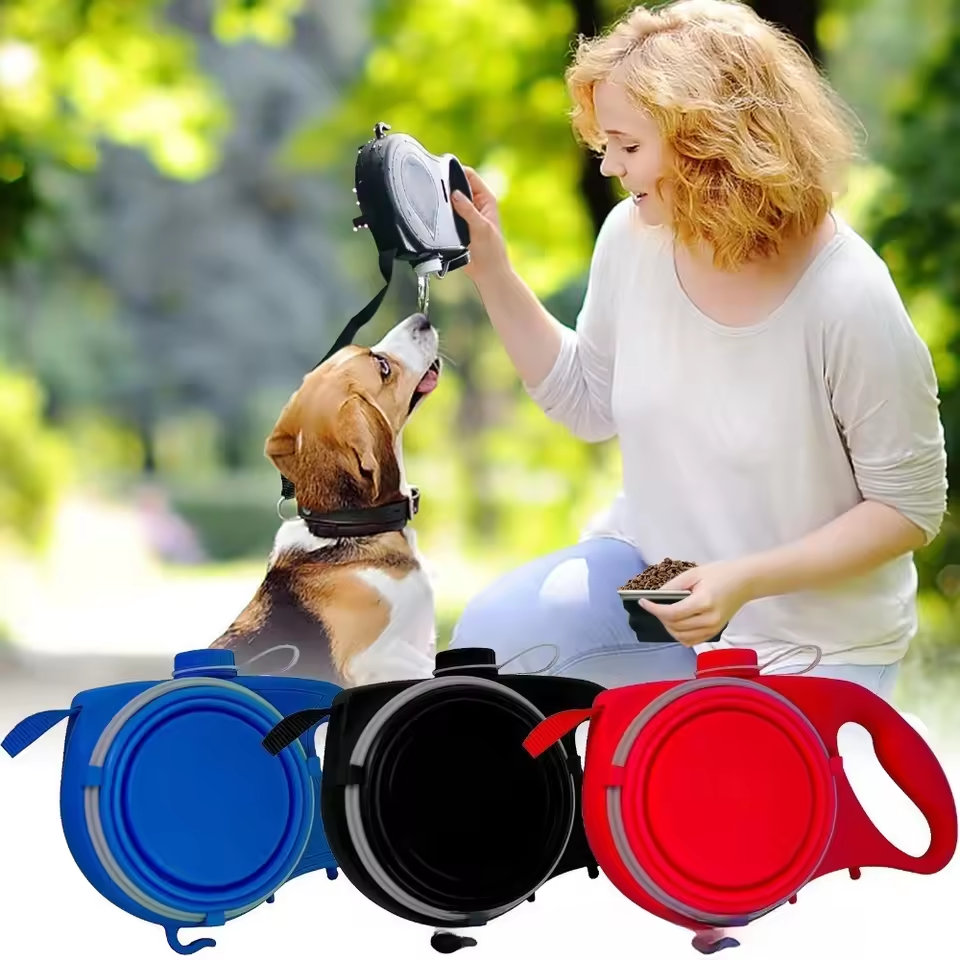 TNF™ TrailMate™ 3-in-1 🐶 Hydration Bottle & Collapsible Bowl