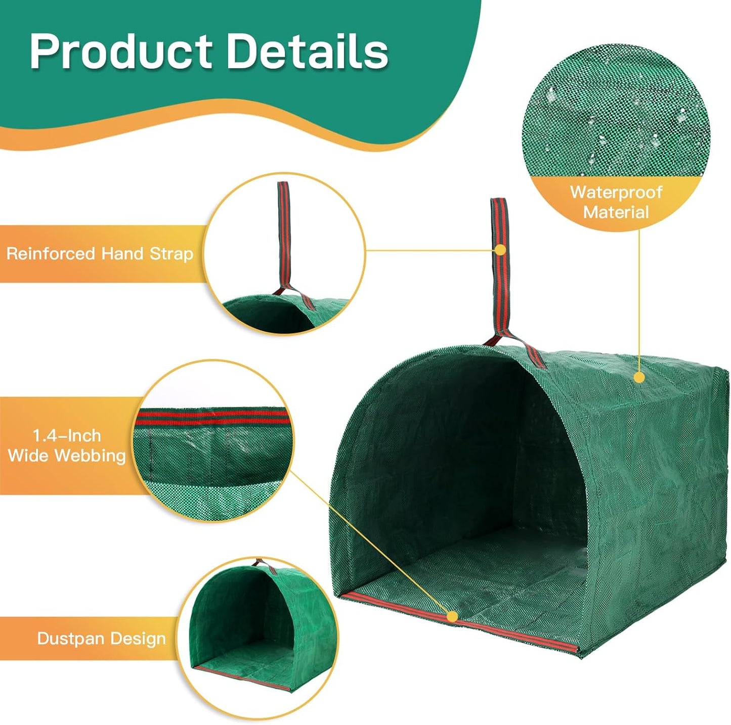 TNF™ LeafPro 🍂 Foldable Yard Waste Bag 2025