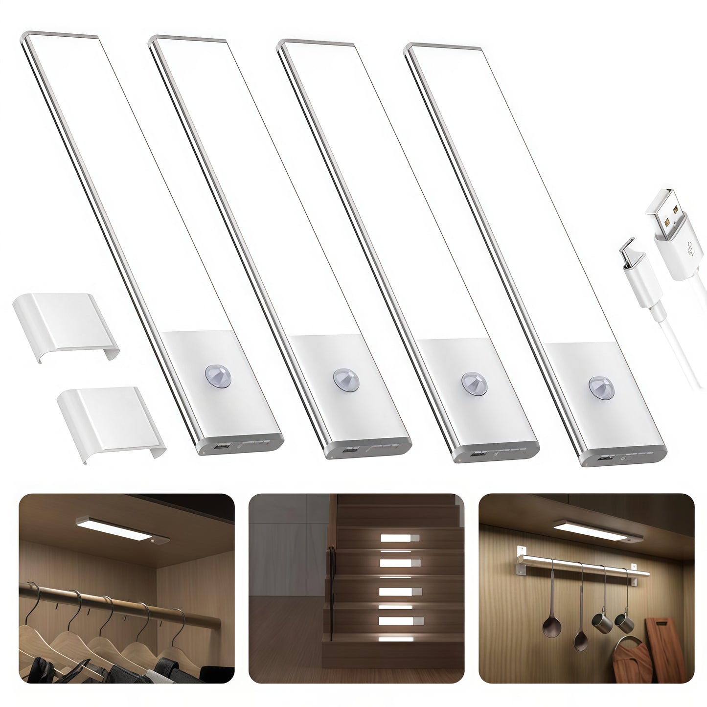 TNF™ SenseLite – Rechargeable LED Motion Sensor Bar