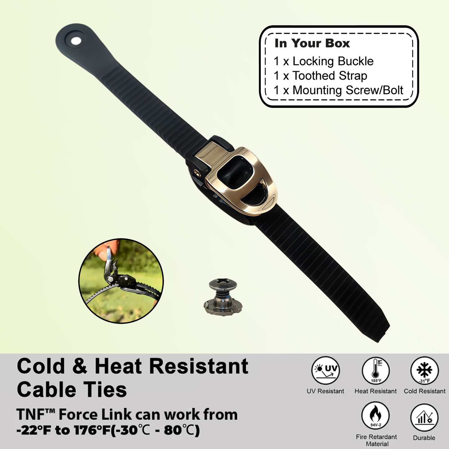 TNF™ Force Link - Connectable Ratchet Straps