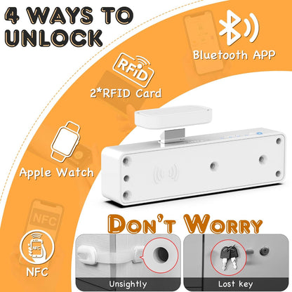 TNF™ StealthLock – Invisible Smart Drawer Lock