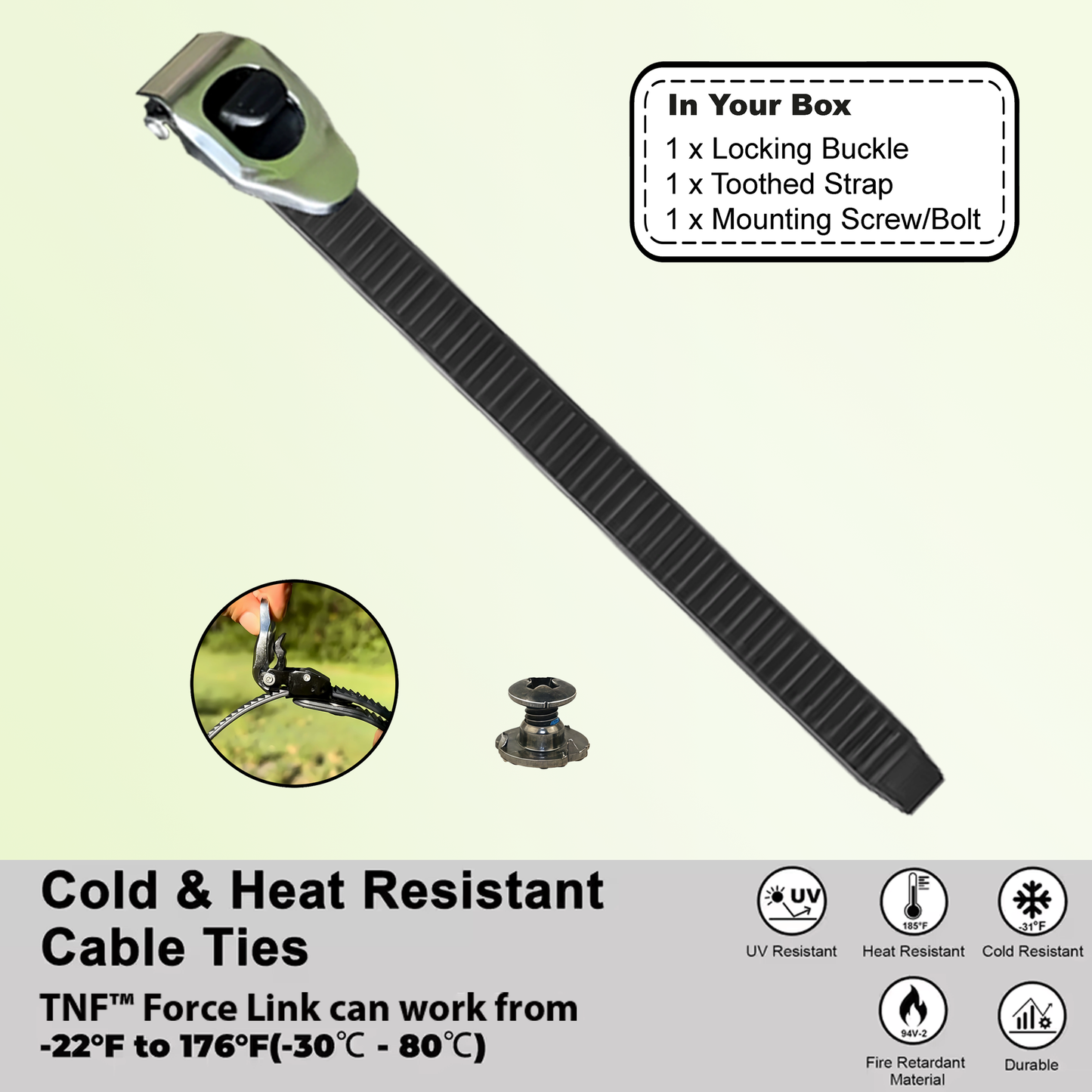 TNF™ Force Link - Connectable Ratchet Straps