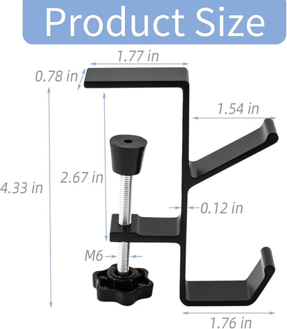 TNF™ DeskGrip ️🎧 Adjustable Desk Hook 2025