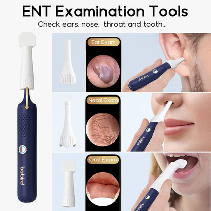 TNF™ All-in-1 Visual HD Ear Cleaner Kit Safe Ear Wax Removal Tool with Flexible Camera for Precision Cleaning