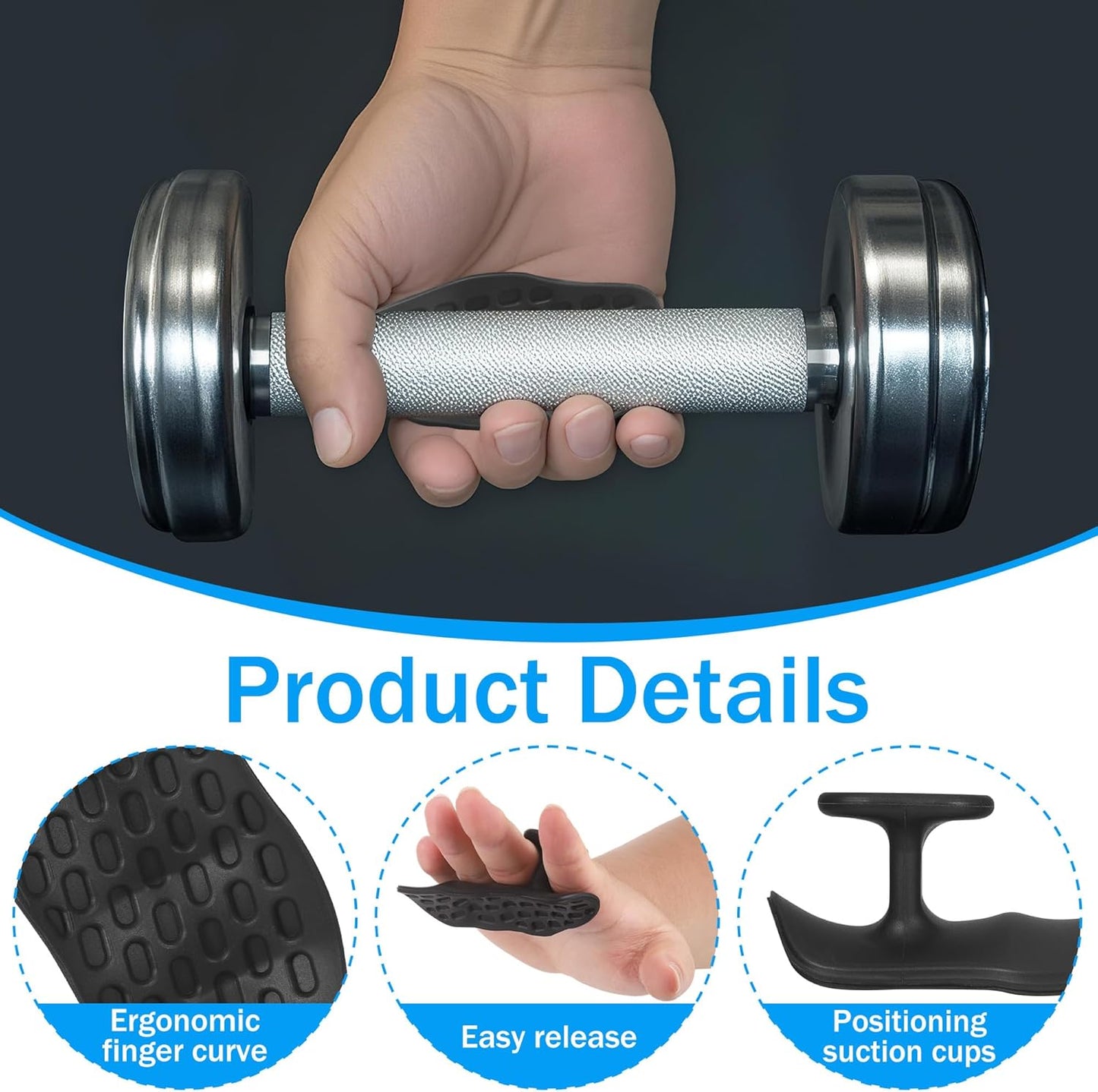 TNF™ Fingerless Lifting Grips 2.0