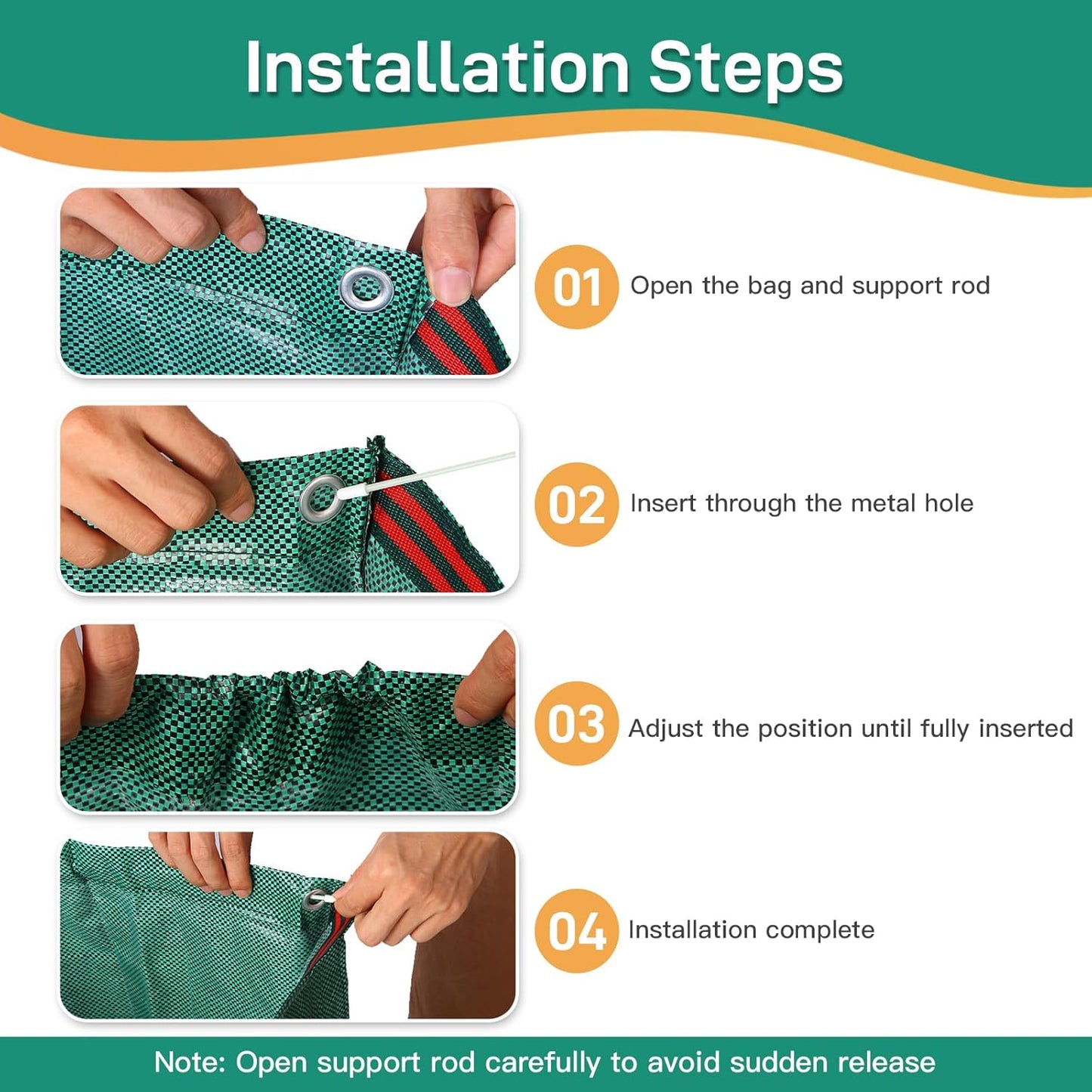 TNF™ LeafPro 🍂 Foldable Yard Waste Bag 2025