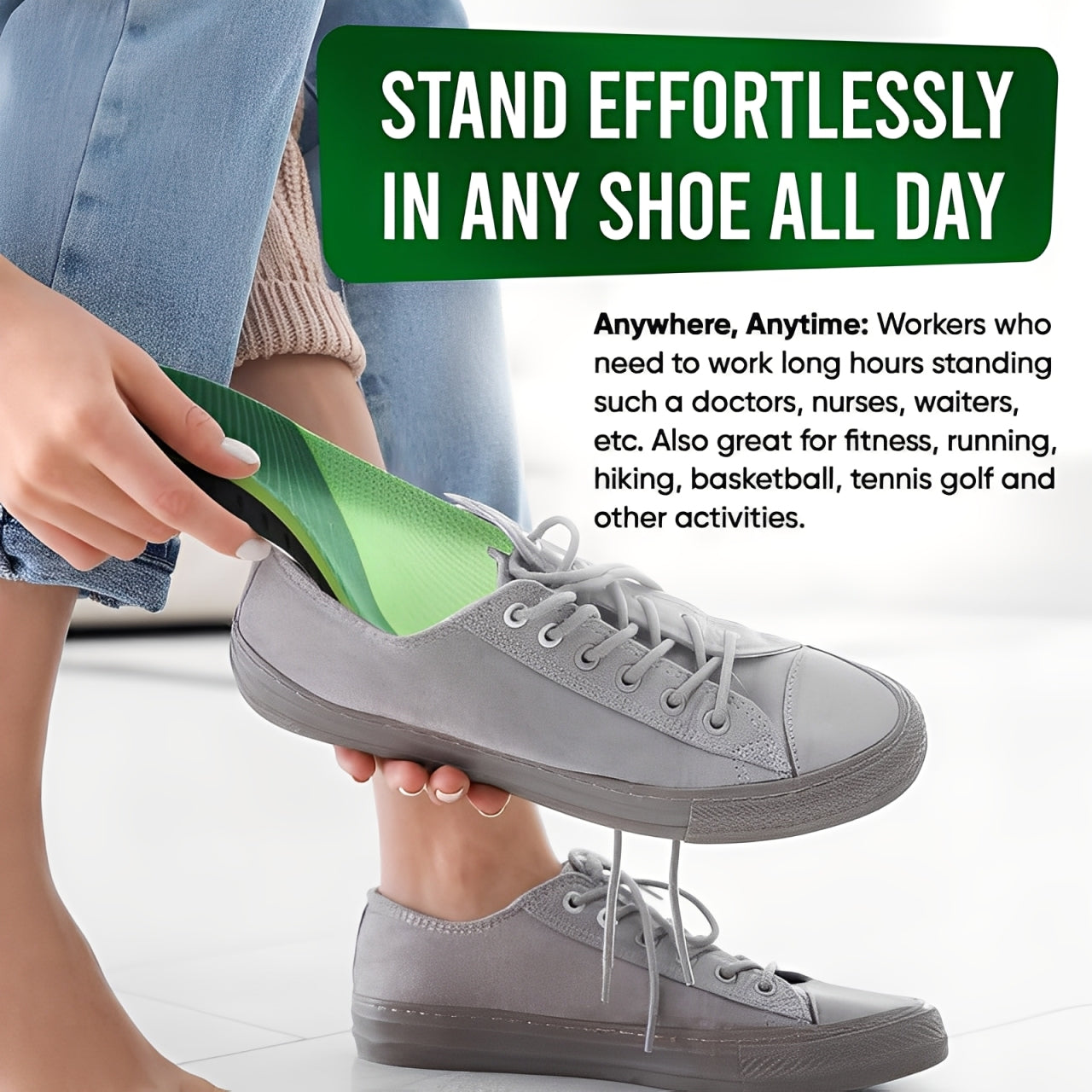 TNF™ OrthoStep – Advanced Pain Relief Insoles