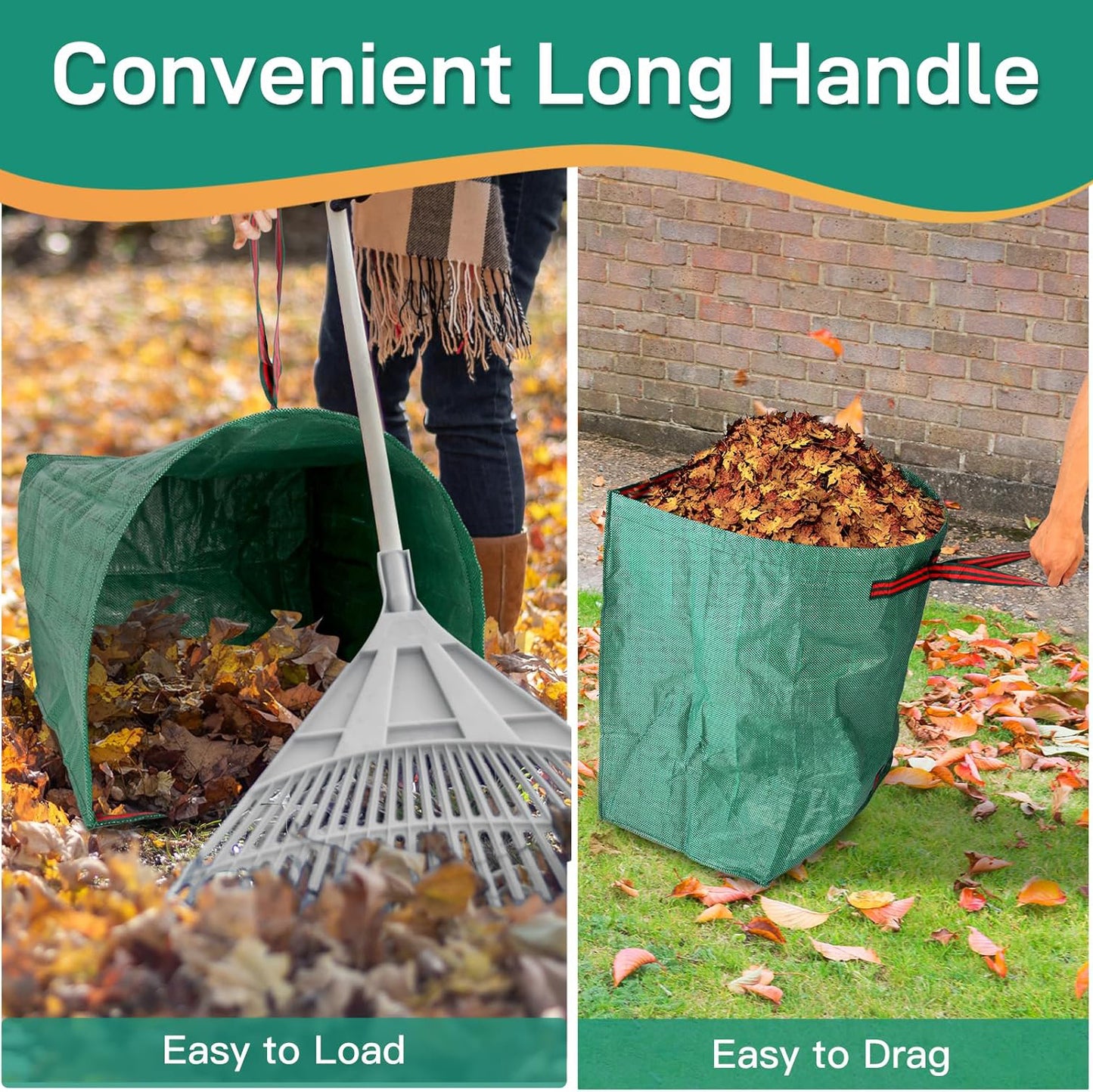 TNF™ LeafPro 🍂 Foldable Yard Waste Bag 2025