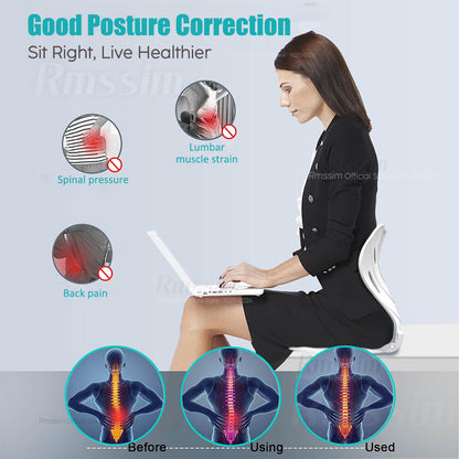 Foldable Back Support Sitting Posture Correction Office Chair Back Pain Relief Ergonomic Waist Protection Cushion Anti Hunchback™