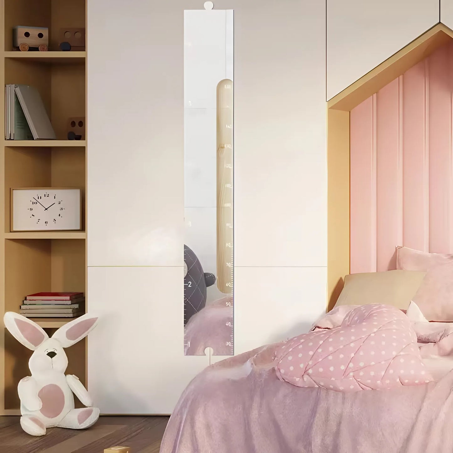 TNF™ KinderTrack 3-in-1 Shatterproof Kids Growth Chart Mirror