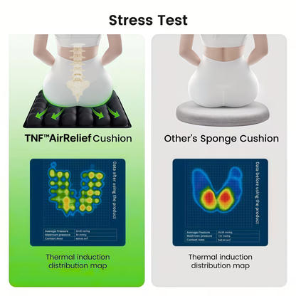 TNF™ AirRelief 💪 Ergonomic Pressure-Relief Cushion