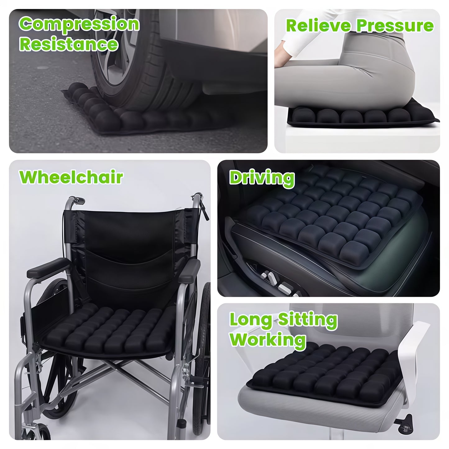 TNF™ AirRelief 💪 Ergonomic Pressure-Relief Cushion