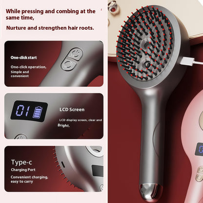 TNF™ ReviveMist 💨 3-in-1 Scalp Massager & Hydrating Hair Brush with Red Light Therapy 2025