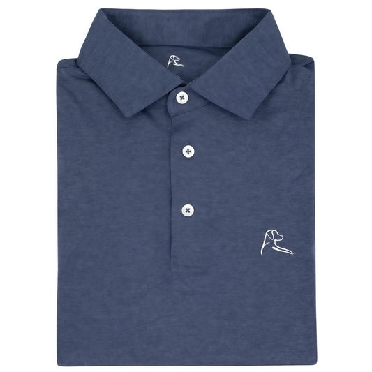 IndigoEase Polo - Men's Short Sleeve Performance Polo