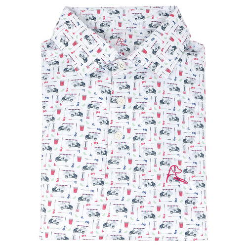 Clubhouse Mixer Polo - Men's Short Sleeve Performance Polo