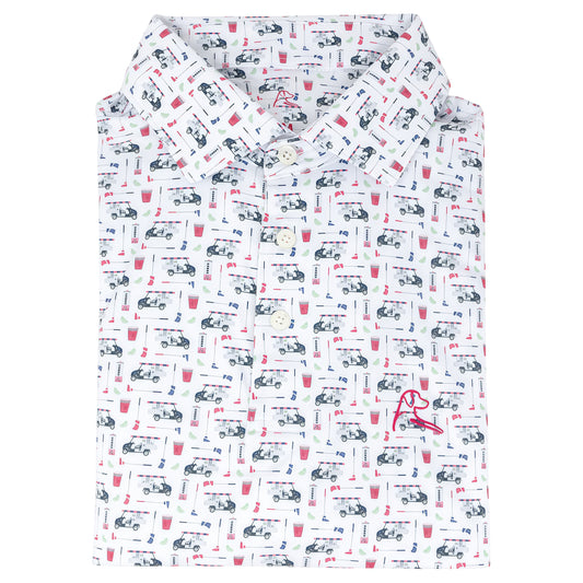 Clubhouse Mixer Polo - Men's Short Sleeve Performance Polo