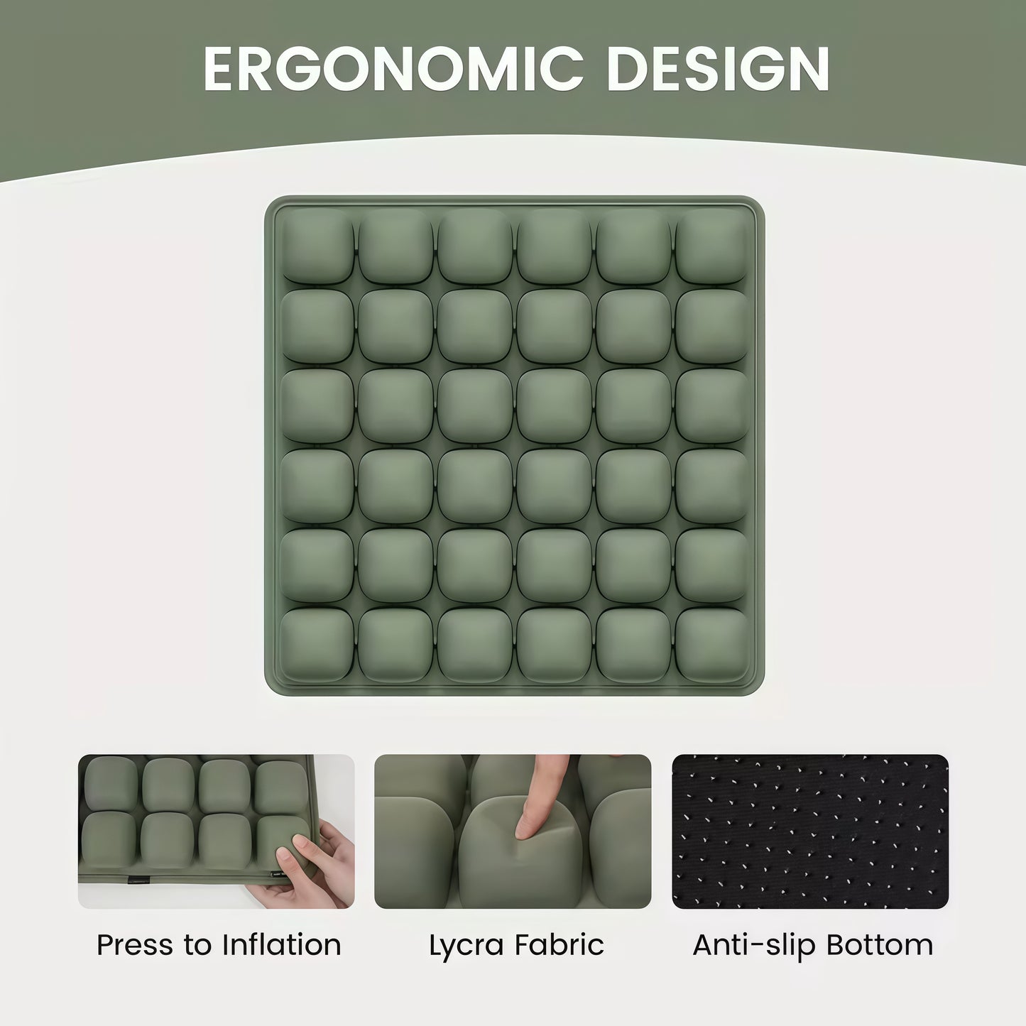 TNF™ AirRelief 💪 Ergonomic Pressure-Relief Cushion
