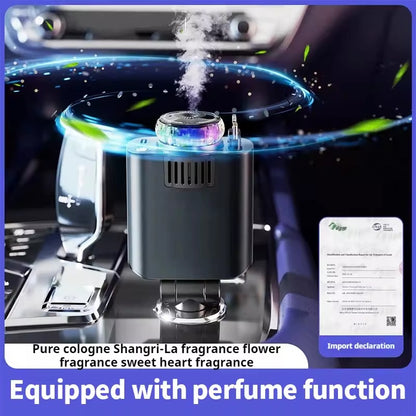 TNF™ AuraDash 5 in 1 Car Charger Fast Charging 45W Retractable +Aromatherapy Diffuser+Starry Sky LED Lights Car Air Freshener Car Accessory