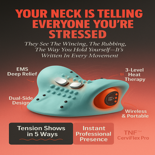 TNF™ CerviFlex Pro: Neck Massager 2025 New Upgrade 3 in 1