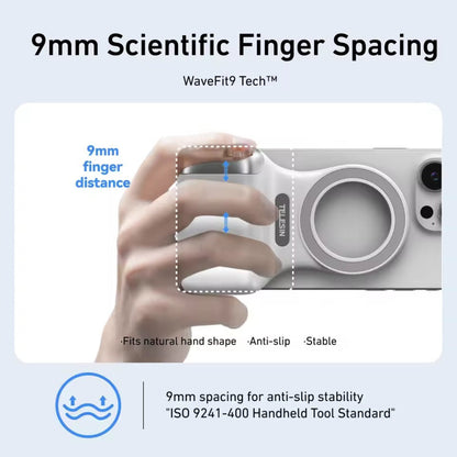 TNF™ WaveGrip Pro Magnetic Camera Grip + Remote & Fill Light
