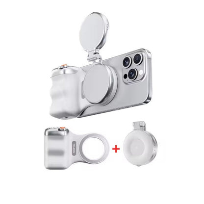 TNF™ WaveGrip Pro Magnetic Camera Grip + Remote & Fill Light