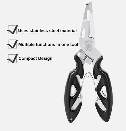 TNF™ Vanguard Pro Angler Set –  Fishing Plier & Fish Lip Gripper Kit 🐟