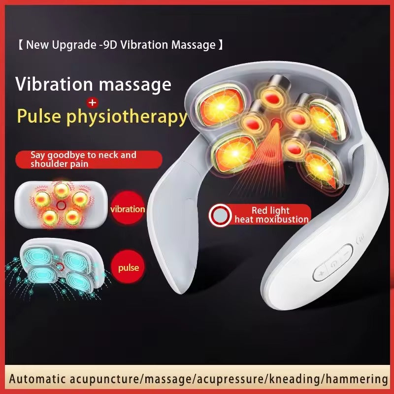Portable Neck & Shoulder Massager with Heat & Adjustable Intensity™