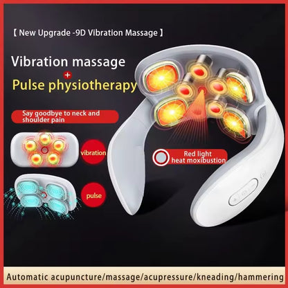 Portable Neck & Shoulder Massager with Heat & Adjustable Intensity™