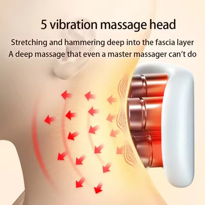 Portable Neck & Shoulder Massager with Heat & Adjustable Intensity™