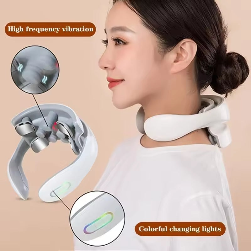 Portable Neck & Shoulder Massager with Heat & Adjustable Intensity™