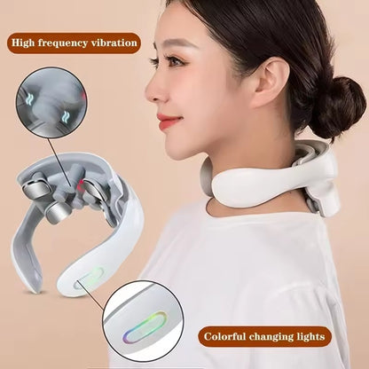 Portable Neck & Shoulder Massager with Heat & Adjustable Intensity™