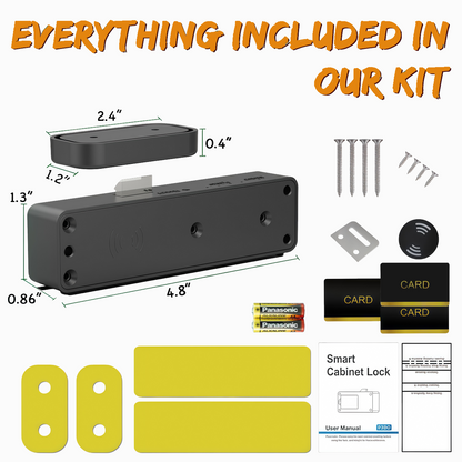 TNF™ StealthLock – Invisible Smart Drawer Lock