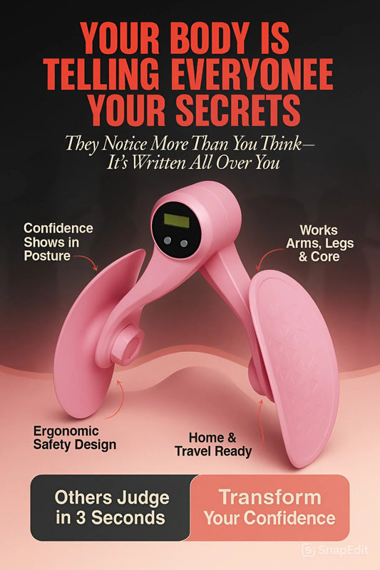 TNF™ Thigh Trainer Hip Trainer Kegel Exerciser: Pelvic Floor Trainer & Thigh Toner for Postpartum Rehab, Inner Thigh Workout & Body Toning