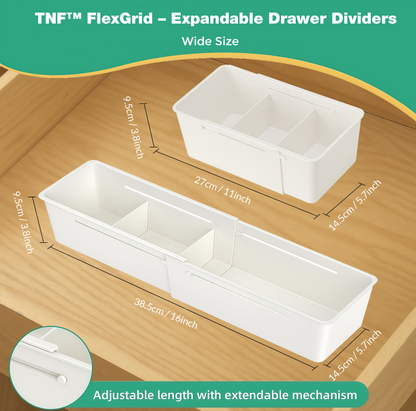 TNF™ FlexGrid – Expandable Drawer Dividers